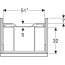 Geberit iCon Szafka podumywalkowa 59,2x47,6 cm biały mat 502.310.01.3 - zdjęcie 4