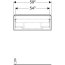 Geberit iCon Szafka podumywalkowa 59,2x47,6 cm biały połysk/biały mat 502.310.01.1 - zdjęcie 5