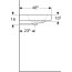 Geberit iCon Umywalka meblowa 120x48,5 cm biała z powłoką KeraTect 124025600 - zdjęcie 4