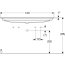 Geberit iCon Umywalka meblowa 120x48 cm z 2 otworami na baterie bez przelewu biała 501.846.00.1 - zdjęcie 5