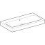 Geberit iCon Umywalka meblowa 90x48,5 cm biała z powłoką KeraTect 124093600 - zdjęcie 2