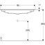 Geberit iCon Umywalka meblowa 90x48 cm biała z powłoką KeraTect 501.845.00.4 - zdjęcie 3