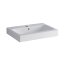 Geberit iCon Umywalka nablatowa 60x48,5 cm z otworem na baterię z przelewem biały z powłoką KeraTect 124560600 - zdjęcie 1