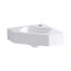 Geberit iCon Umywalka wisząca 46x33 cm z otworem na baterię bez przelewu biały z powłoką KeraTect 124729600 - zdjęcie 1