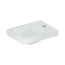 Geberit iCon Umywalka wisząca lub meblowa 38x28 cm z otworem na baterię z prawej strony bez przelewu biały z powłoką KeraTect 501.830.00.2 - zdjęcie 1
