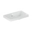 Geberit iCon Umywalka wisząca lub meblowa 53x31 cm z otworem na baterię z lewej strony bez przelewu biały z powłoką KeraTect 501.833.00.2 - zdjęcie 1
