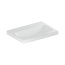 Geberit iCon Umywalka wisząca lub meblowa 60x42 cm bez otworu na baterię bez przelewu biały z powłoką KeraTect 501.841.00.8 - zdjęcie 1
