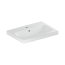 Geberit iCon Umywalka wisząca lub meblowa 60x42 cm z otworem na baterię z przelewem biały z powłoką KeraTect 501.841.00.2 - zdjęcie 1