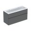 Geberit iCon Zestaw szafka podumywalkowa + umywalka meblowa 120x48x63 cm biały z powłoką KeraTect/lava mat lakierowany/lava mat malowany proszkowo 502.334.JK.1 - zdjęcie 1