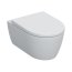 Geberit iCon Zestaw Toaleta WC 53x36 cm bez kołnierza + deska wolnoopadająca biała 501.664.00.1 - zdjęcie 1