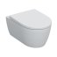 Geberit iCon Zestaw Toaleta WC 53x36 cm bez kołnierza + deska wolnoopadająca biała KeraTect 501.664.00.8 - zdjęcie 1