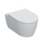 Geberit iCon Zestaw Toaleta WC 53x36 cm bez kołnierza + deska wolnoopadająca biała KeraTect 501.664.00.8 - zdjęcie 1