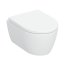 Geberit iCon Zestaw Toaleta WC TurboFlush bez kołnierza krótka + deska wolnoopadająca biały z powłoką KeraTect 503.048.00.8 - zdjęcie 1