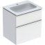 Geberit iCon Zestaw Umywalka meblowa z szafką podumywalkową 60x48 cm biały/biały połysk/chrom 502.335.01.2 - zdjęcie 1