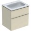 Geberit iCon Zestaw Umywalka meblowa z szafką podumywalkową 60x48 cm biały/szary piaskowy 502.335.JL.1 - zdjęcie 1