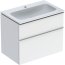 Geberit iCon Zestaw Umywalka meblowa z szafką podumywalkową 75x48 cm biały/biały połysk/biały mat 502.336.01.1 - zdjęcie 1