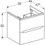 Geberit Modo Szafka podumywalkowa 59x47,9x55 cm biała/lakierowana na wysoki połysk 502.878.01.1 - zdjęcie 3