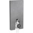 Geberit Monolith Moduł sanitarny do WC stojącej 101x48 cm gres szkliwiony efekt łupka/aluminium czarny chrom 131.002.00.5 - zdjęcie 1