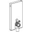 Geberit Monolith Moduł sanitarny do WC stojącej 101x48 cm szkło białe/aluminium 131.003.SI.5 - zdjęcie 2