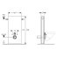 Geberit Monolith Moduł sanitarny do WC wiszącego H101, szkło białe/aluminium 131.022.SI.5 - zdjęcie 3