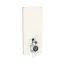 Geberit Monolith Plus Moduł sanitarny do WC stojącej 114x50,5 cm szkło w kolorze szarym piaskowym/aluminium 131.233.JL.7 - zdjęcie 1
