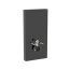 Geberit Monolith Plus Moduł sanitarny do WC wiszącej 101x48 cm szkło czarne/aluminium czarny chrom 131.221.SJ.7 - zdjęcie 1