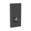 Geberit Monolith Plus Moduł sanitarny do WC wiszącej 101x48 cm szkło czarne/aluminium czarny chrom 131.222.SJ.7 - zdjęcie 1