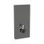 Geberit Monolith Plus Moduł sanitarny do WC wiszącej 101x48 cm szkło lava/aluminium czarny chrom 131.222.JK.7 - zdjęcie 1