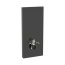 Geberit Monolith Plus Moduł sanitarny do WC wiszącej 114x50,5 cm szkło czarne/aluminium czarny chrom 131.231.SJ.7 - zdjęcie 1