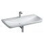 Geberit MyDay Umywalka wisząca lub meblowa 100x48 cm z powłoką KeraTect, biała 125400600 - zdjęcie 2