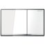 Geberit Omega60 Przycisk spłukujący do WC, szkło białe/chrom błyszczący 115.081.SI.1 - zdjęcie 1