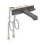 Geberit One Bateria umywalkowa podtynkowa z mieszaczem 22 cm czarny mat z powłoką easy-to-clean 116.465.14.1 - zdjęcie 1