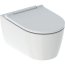 Geberit One Zestaw Toaleta WC 54x36,5 cm bez kołnierza + deska wolnoopadająca biały mat/chrom połysk 500.202.JT.1 - zdjęcie 1