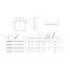 Geberit Option Basic Square Lustro ścienne 60x70 cm LED aluminium anodyzowane 502.805.00.1 - zdjęcie 2