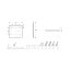 Geberit Option Plus Square Lustro ścienne 160x70 cm LED czarny mat/aluminium anodyzowane 502.787.14.1 - zdjęcie 2