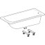 Geberit Perfect Wanna prostokątna 170x75 cm biała 554.073.01.1 - zdjęcie 2