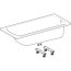 Geberit Perfect Wanna prostokątna 180x80 cm biała 554.074.01.1 - zdjęcie 2