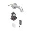 Geberit Piave Bateria umywalkowa bezdotykowa podtynkowa zasilanie bateryjne z mieszaczem 17 cm imitacja stali nierdzewnej/szczotkowany powlekany easy-to-clean 116.264.SN.1 - zdjęcie 1