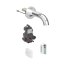Geberit Piave Bateria umywalkowa bezdotykowa podtynkowa zasilanie generatorowe bez mieszacza 17 cm chrom połysk 116.265.21.1 - zdjęcie 1