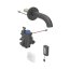 Geberit Piave Bateria umywalkowa termostatyczna bezdotykowa podtynkowa zasilanie bateryjne 22 cm czarny mat z powłoką easy-to-clean 116.288.14.1 - zdjęcie 1
