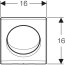 Geberit Basic Pneumatyczny przycisk spłukujący do pisuaru biały alpin 115.820.11.5 - zdjęcie 4