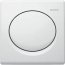 Geberit Basic Pneumatyczny przycisk spłukujący do pisuaru biały alpin 115.820.11.5 - zdjęcie 1