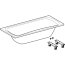 Geberit Selnova Duo Wanna prostokątna 180x80 cm biała 554.289.01.1 - zdjęcie 2