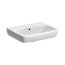 Geberit Selnova Square Umywalka wisząca lub wpuszczana w blat 55x44 cm biała 500.291.01.7 - zdjęcie 1