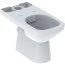 Geberit Selnova Toaleta WC stojąca kompaktowa bez kołnierza biała 501.563.01.7 - zdjęcie 1
