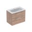 Geberit Selnova Umywalka z szafką 80x50,2 cm orzech włoski 501.242.00.1 - zdjęcie 1