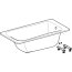 Geberit Selnova Wanna prostokątna 140x70 cm biała 554.280.01.1 - zdjęcie 2