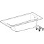 Geberit Selnova Wanna prostokątna 160x70 cm biała 554.282.01.1 - zdjęcie 2