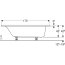 Geberit Selnova Wanna prostokątna 170x75 cm biała 554.285.01.1 - zdjęcie 3