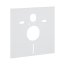 Geberit Selnova Zestaw Toaleta WC 54x35,5 cm TurboFlush bez kołnierza spłukiwanie wirowe biały + deska wolnoopadająca + stelaż WC Duofix + wsporniki + mata 503.083.00.1+111.320.00.6+111.815.00.1+156.050.00.1 - zdjęcie 18